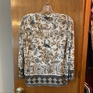 Lucky Brand Patterned Top
